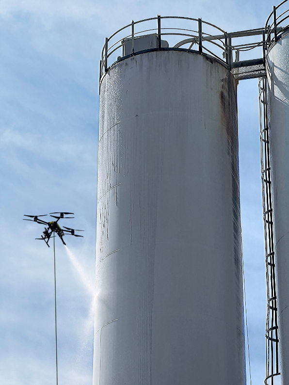 Aero Wash Drone Operando 2